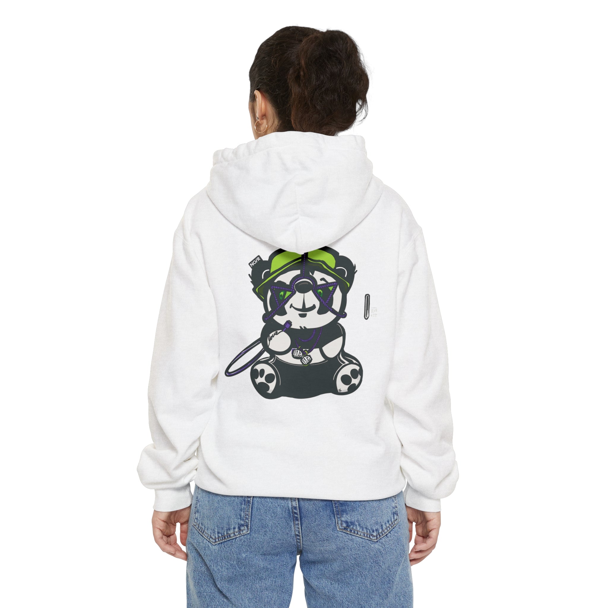 Divine Panda - Unisex Garment-Dyed Hoodie