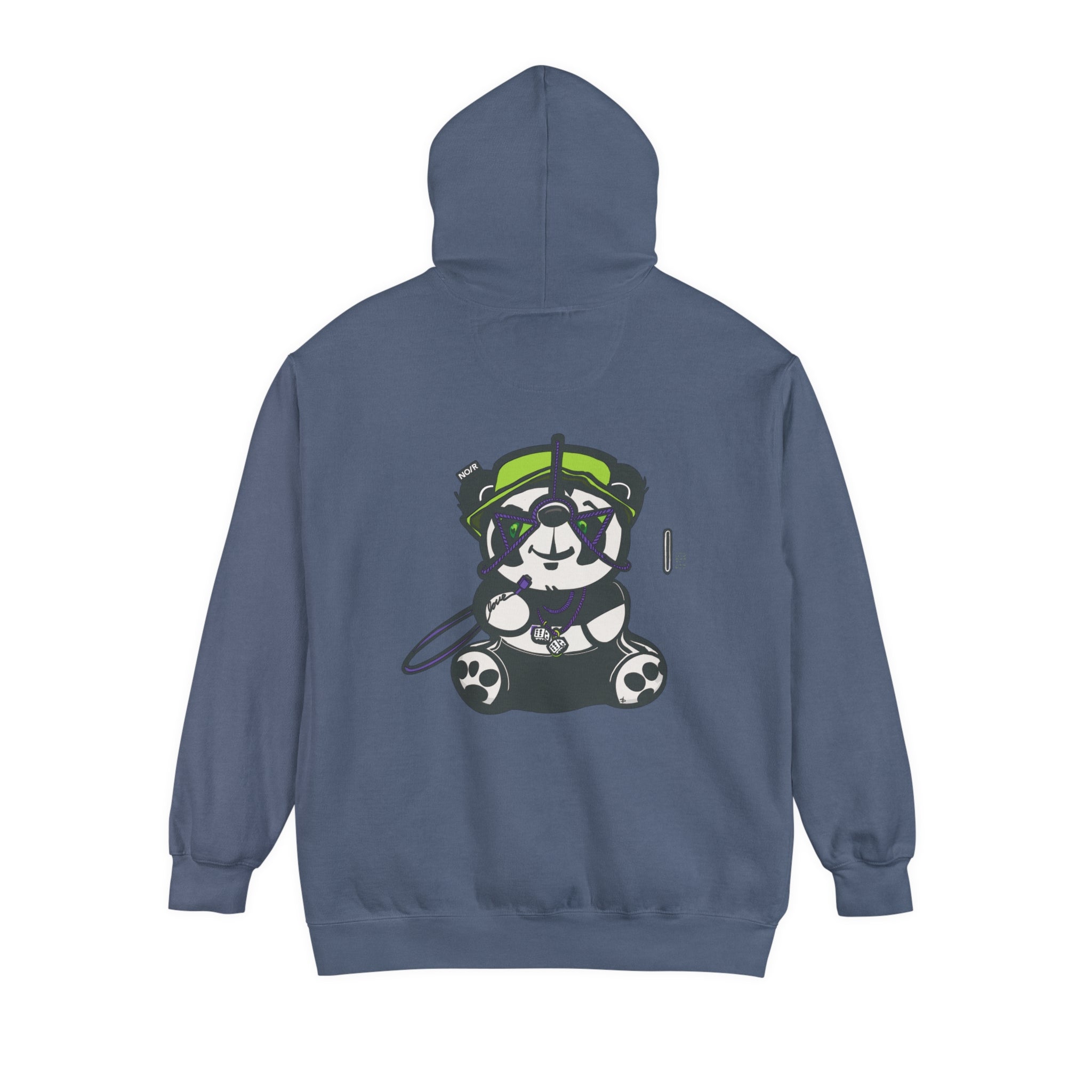 Divine Panda - Unisex Garment-Dyed Hoodie